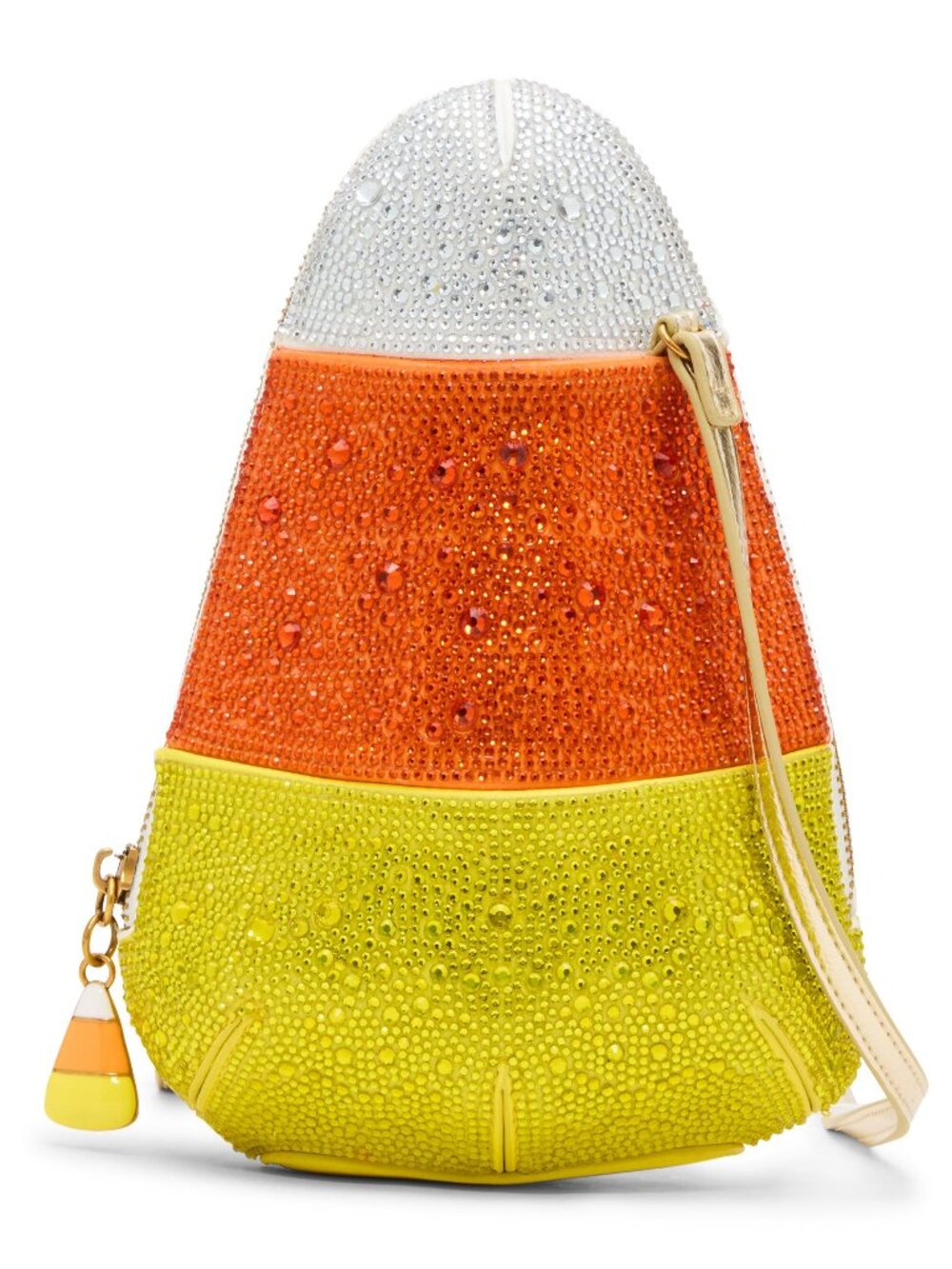 Me So Corny Candy Corn Rhinestone Bag Purse FESTIVAL HALLOWEEN NWT NEW